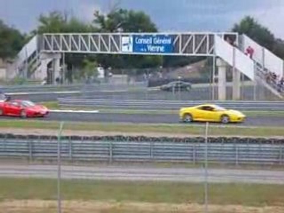 Session Ferrari - 400 Ferrari contre le cancer 2008