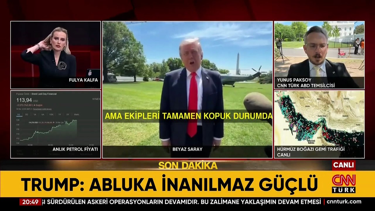 SON DAKİKA! Trump CNN TÜRK'e konuştu... İran'ın yeni teklifini beğenmedi | Hamaney'den yeni mesaj
