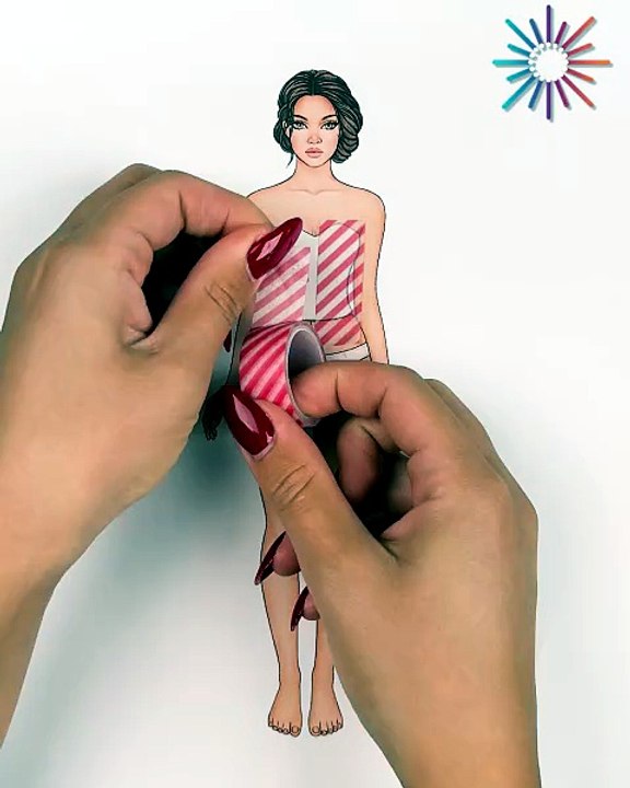 Transform paper into fashion magic👗✨