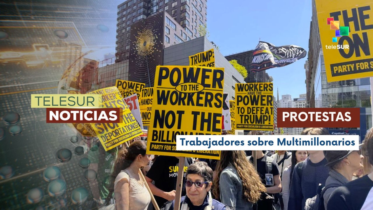 Protestan en Washington contra las políticas del Gobierno del Pdte. Trump
