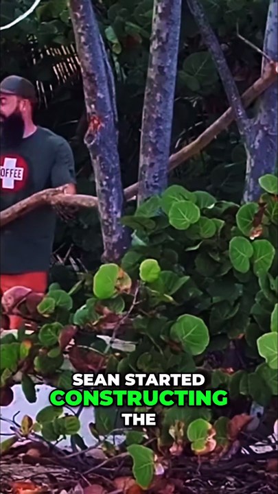 Survival Shelter Built! Island Wildlife Surprise & Danger