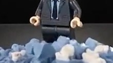 Javier Milei se transforma en LEGO para el Día del Trabajo