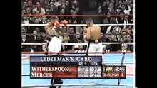 Ray Mercer vs Tim Witherspoon + Pernell Whitaker & Evander Holyfield interviews - TVKO HBO PPV 12-14-96