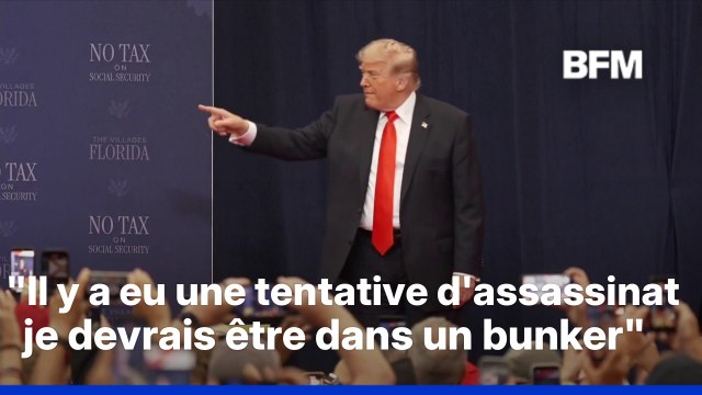 Iran, armée américaine, Otan ... Donald Trump s'est adressé à ses partisans en Floride