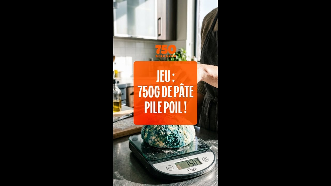 750 grammes tout pile !