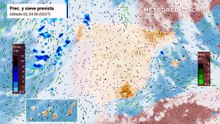 Primer sábado de mayo con tormentas muy fuertes en España