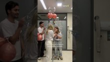 Neta de Carlos Alberto de Nóbrega comemora última sessão de quimioterapia #shorts