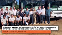 Eldorado avanza en la modernización del transporte con un trabajo conjunto entre el municipio, la provincia y el sector privado