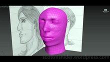 Ponikarovsky: 3DS MAX Practice Polygon Modeling Head Model Video #81 (05-01-2026)