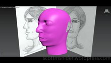 Ponikarovsky: 3DS MAX Practice Polygon Modeling Head Model Video #83 (05-01-2026)