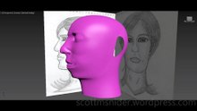 Ponikarovsky: 3DS MAX Practice Polygon Modeling Head Model Video #85 (05-01-2026)