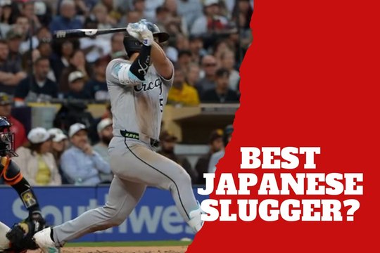 Munetaka Murakami hits a 413 feet to right-center field to lead MLB in home runs