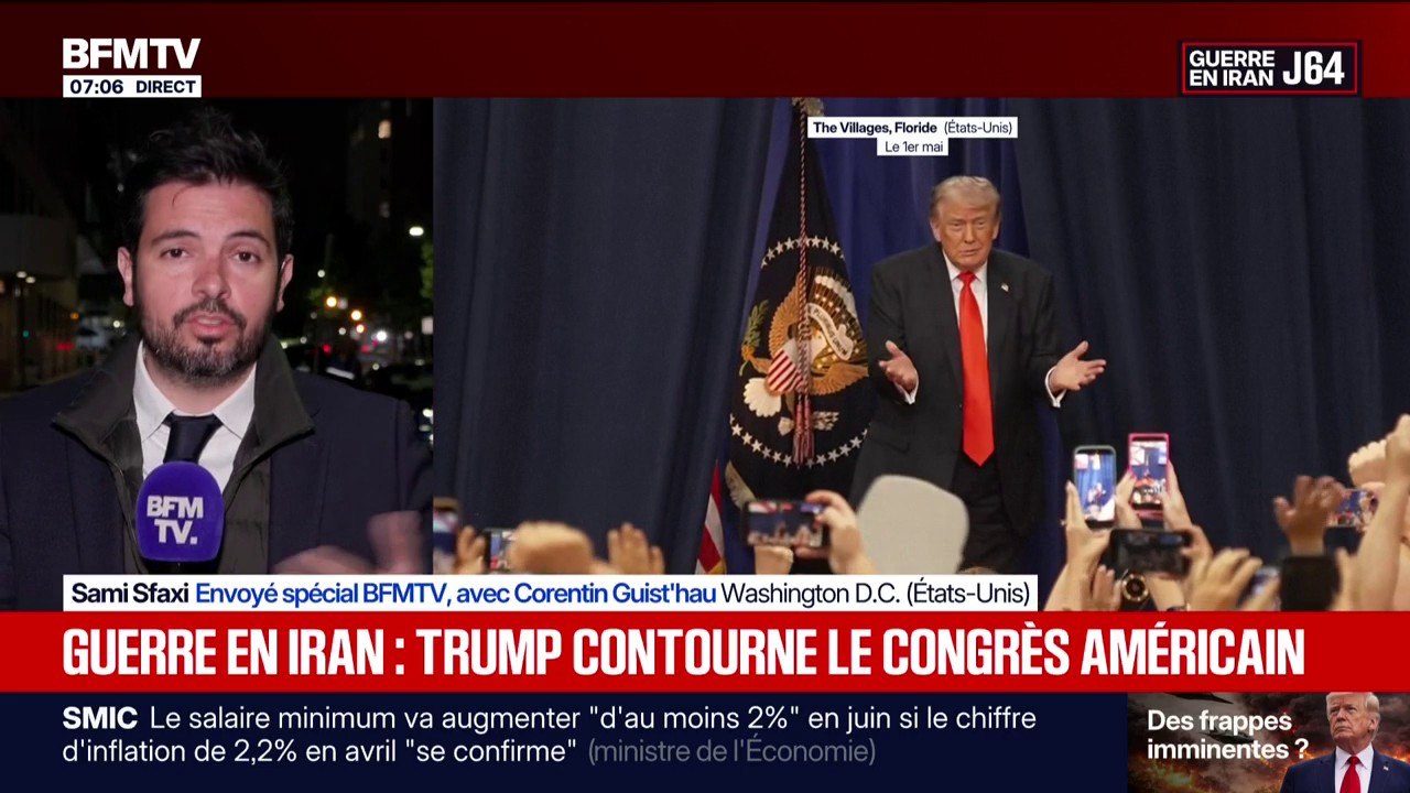 Donald Trump déclare dans une lettre au Congrès que les hostilités contre l'Iran sont "terminées"