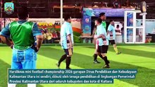 Eksibisi Hiburan Final Hardiknas Mini Football
