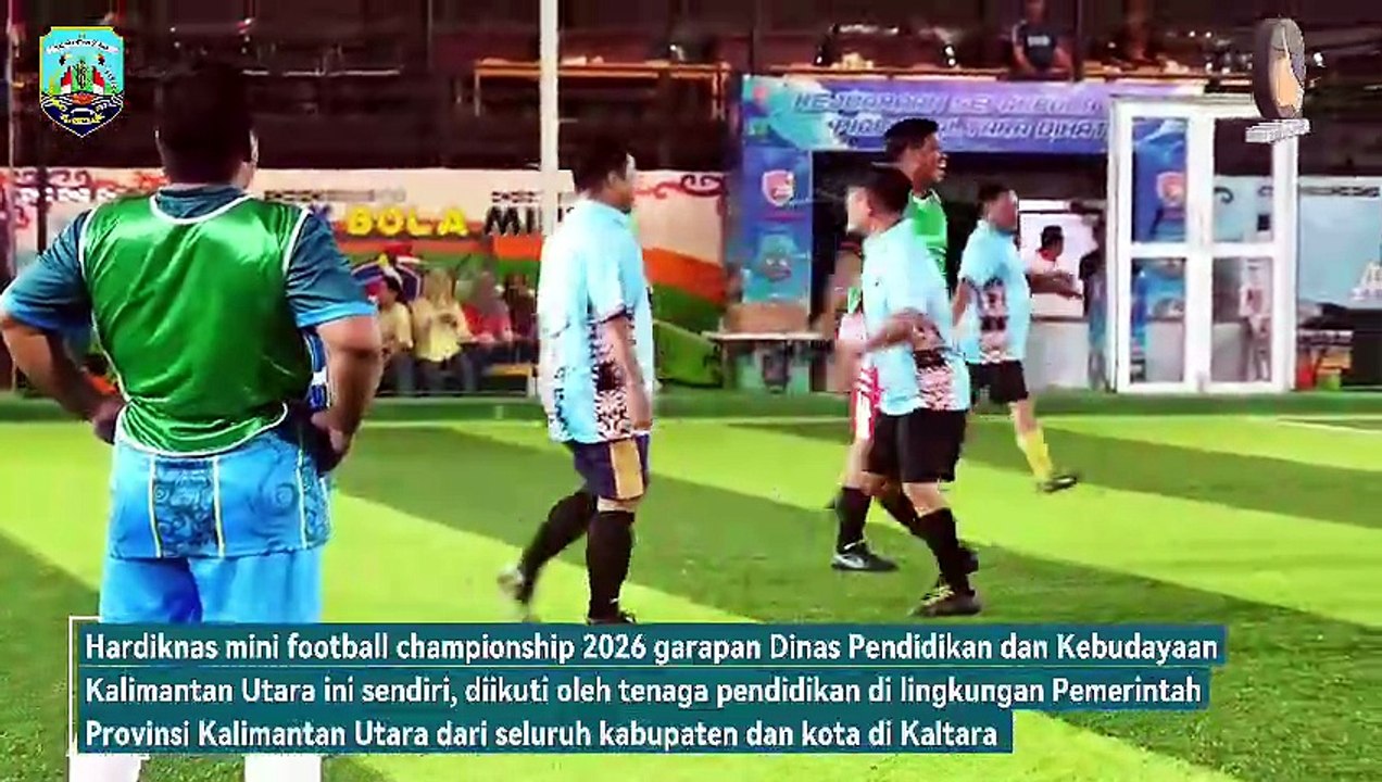 Eksibisi Hiburan Final Hardiknas Mini Football