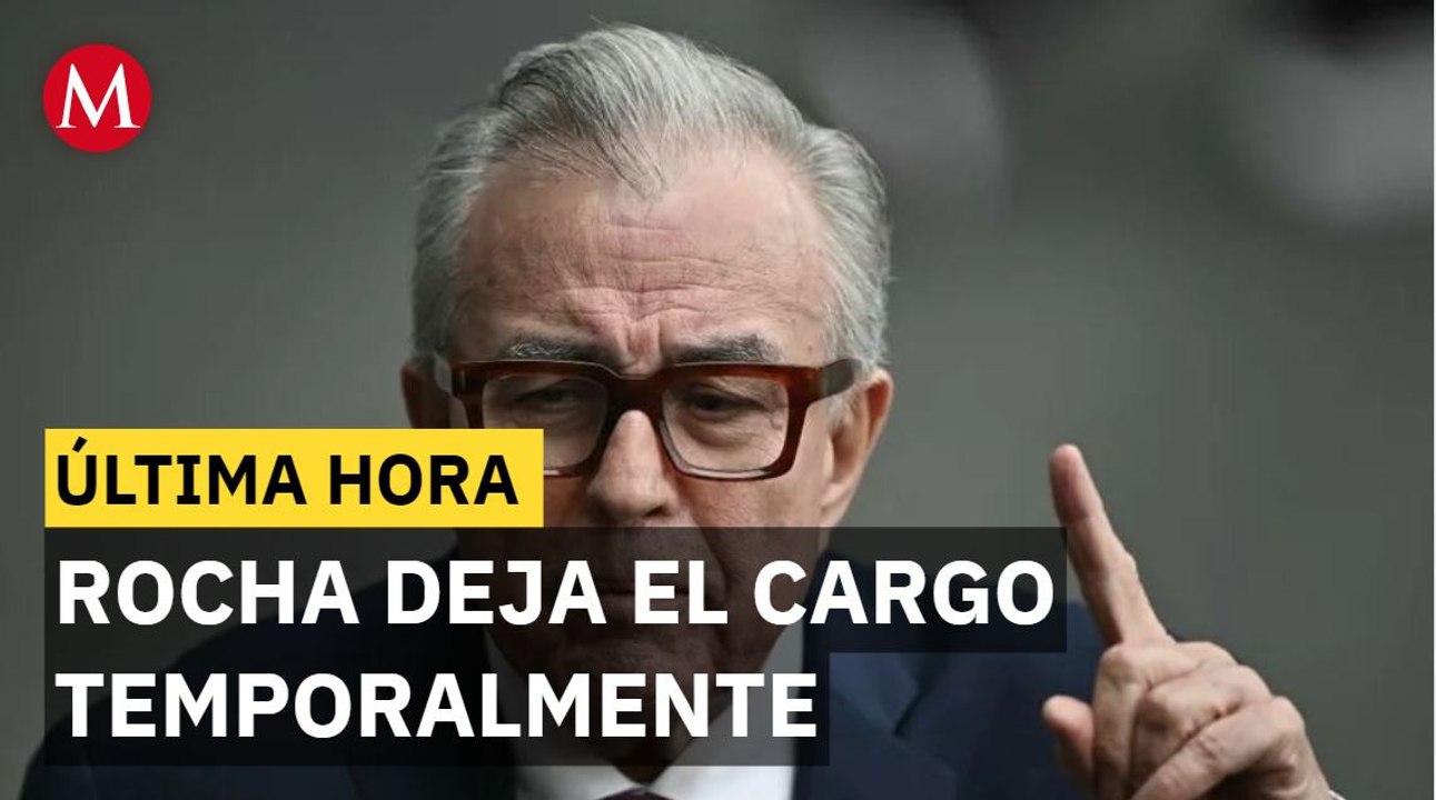 Rubén Rocha pide licencia temporal como gobernador de Sinaloa