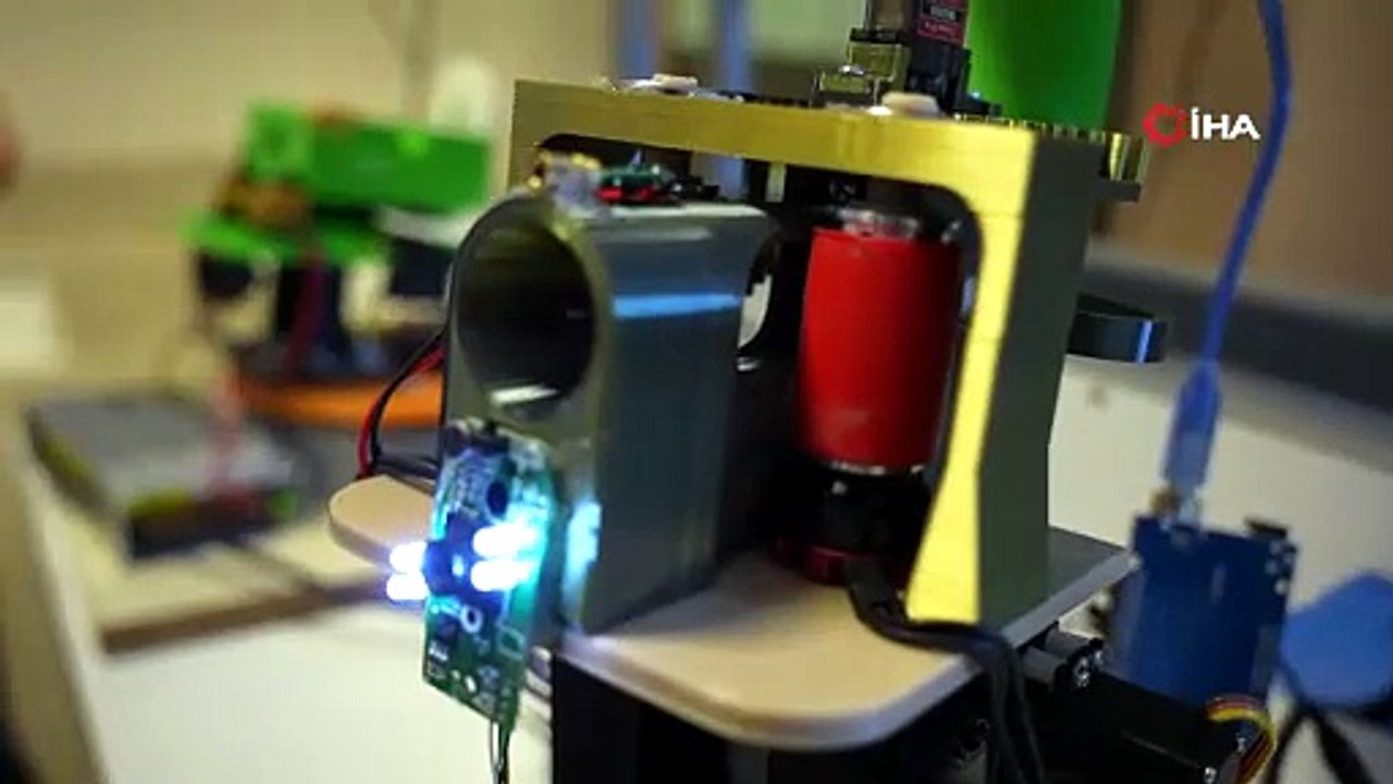 Ok atan ve hedef takip eden robot yaptılar: \"Tek rakibimiz Mete Gazoz\"