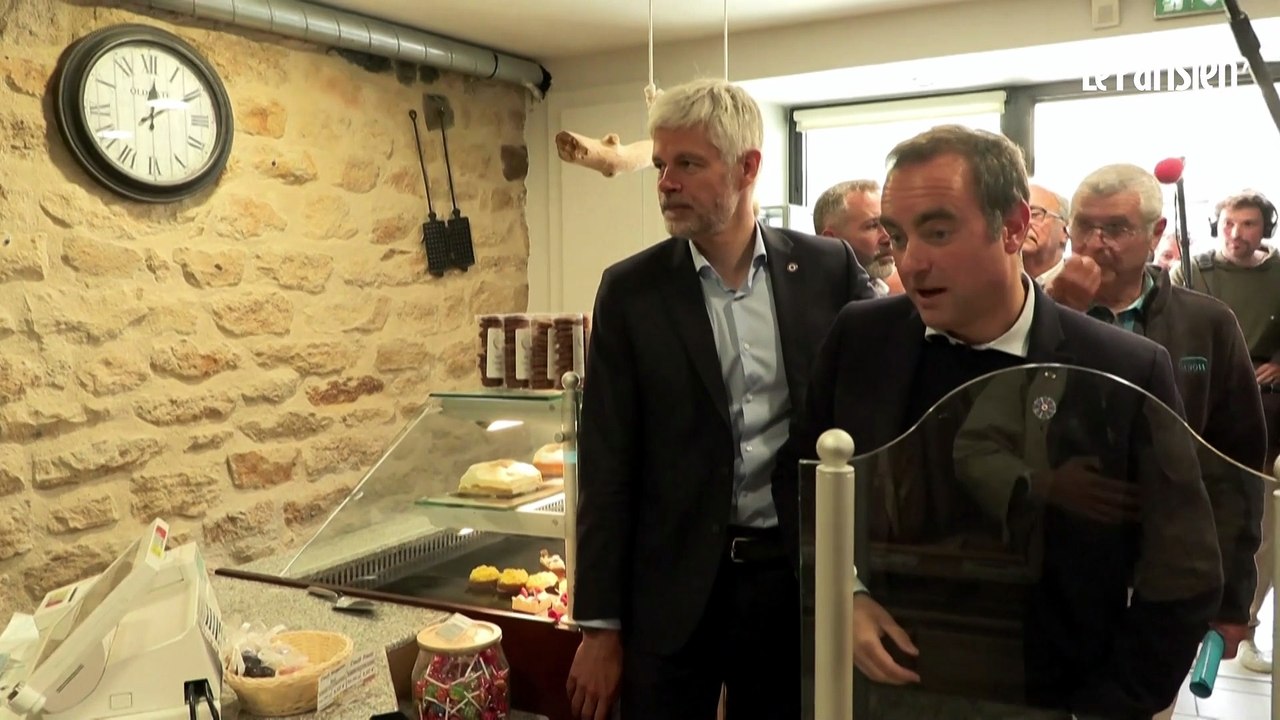 1er Mai: Sebastien Lecornu rencontre des boulangers et des artisans en Haute-Loire