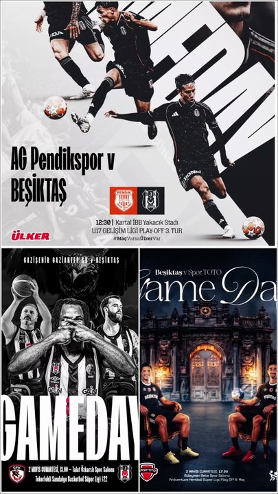 02.05.2026 Beşiktaş Fikstürü