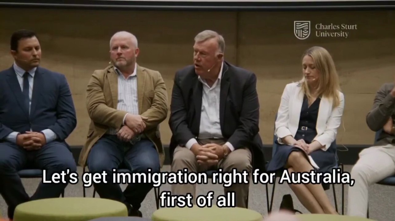 David Farley at the CSU election forum
