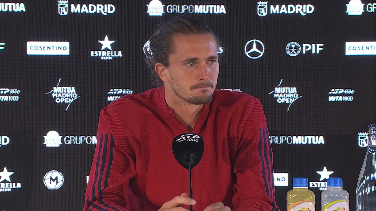 Mutua Madrid Open 2026 - Alexander Zverev sur Jannik Sinner : "Même avec l'IA je n'arrive pas à..."