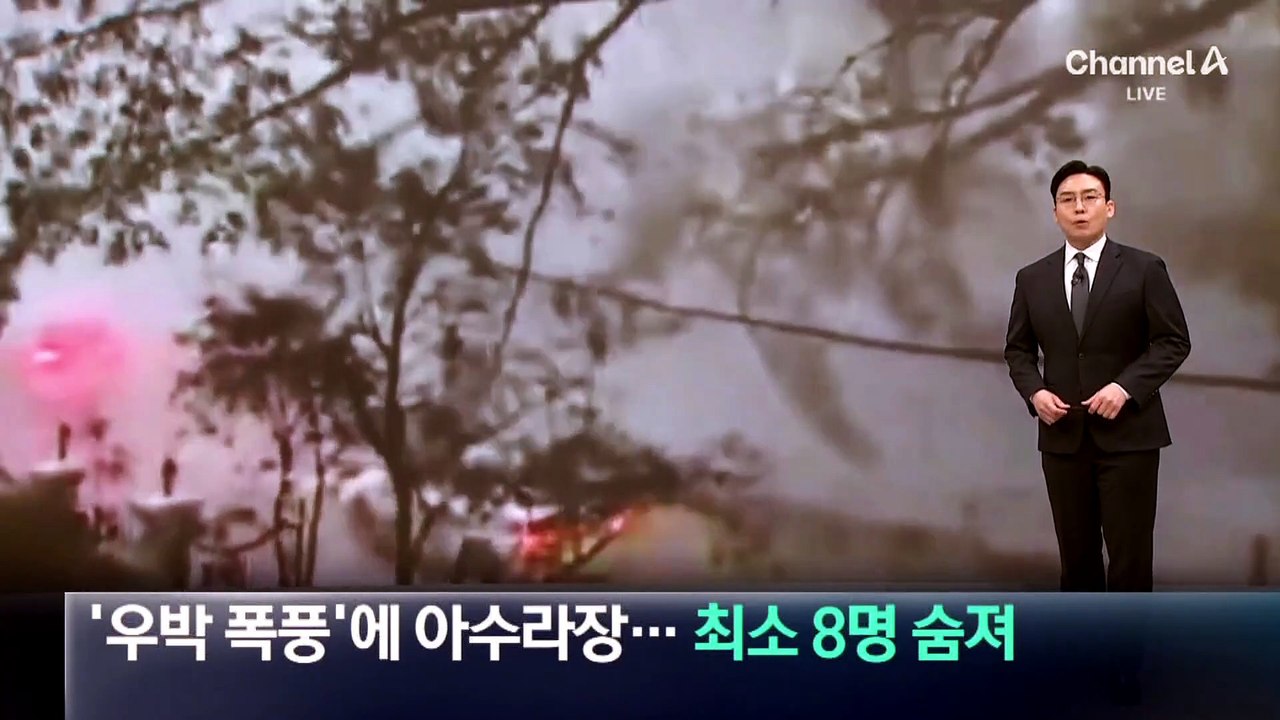 인도 ‘우박 폭풍’에 아수라장…최소 8명 숨져