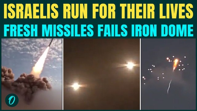 Israel Under Missile Fire: Israelis Run For Their Lives As Iran-Hezbollah Attacks Border Cities