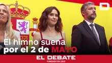 Así ha sonado el himno de España en la celebración del Dos de Mayo en la Real Casa de Correos de Madrid
