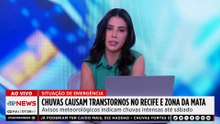 Chuvas deixam mortos e desabrigados em Recife e Zona da Mata
