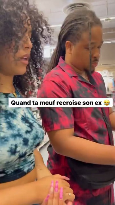 Quand tu recroises ton ex 😳😂 #humour #drole #amour