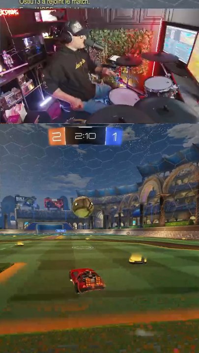 Encore un but à Rocket League sans manette