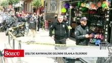 Şişli’de kayınvalide gelinini silahla öldürdü