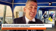 Arrua destacó el programa Ahora viajes educativos con paquetes financiados, sin intereses y con reintegros