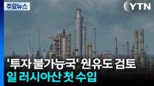 '투자 불가능국' 원유도 검토...일본은 러시아산 첫 수입 / YTN