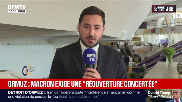 Détroit d'Ormuz: Emmanuel Macron exige une réouverture concertée entre l’Iran et les États-Unis