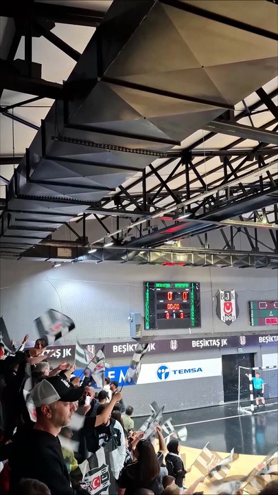 İlk Yarı Sonucu - Beşiktaş 17-15 Spor Toto - Ardventure Erkekler Süper Ligi - Play-Off 8. Maç
