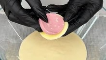 Energizing pancakes filled with cheese and ham🥞🧀