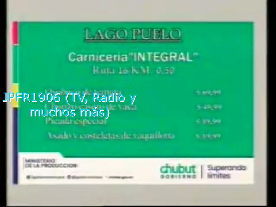 Canal 7 (Rawson, Chubut) 🇦🇷 - Tanda Publicitaria [2016]