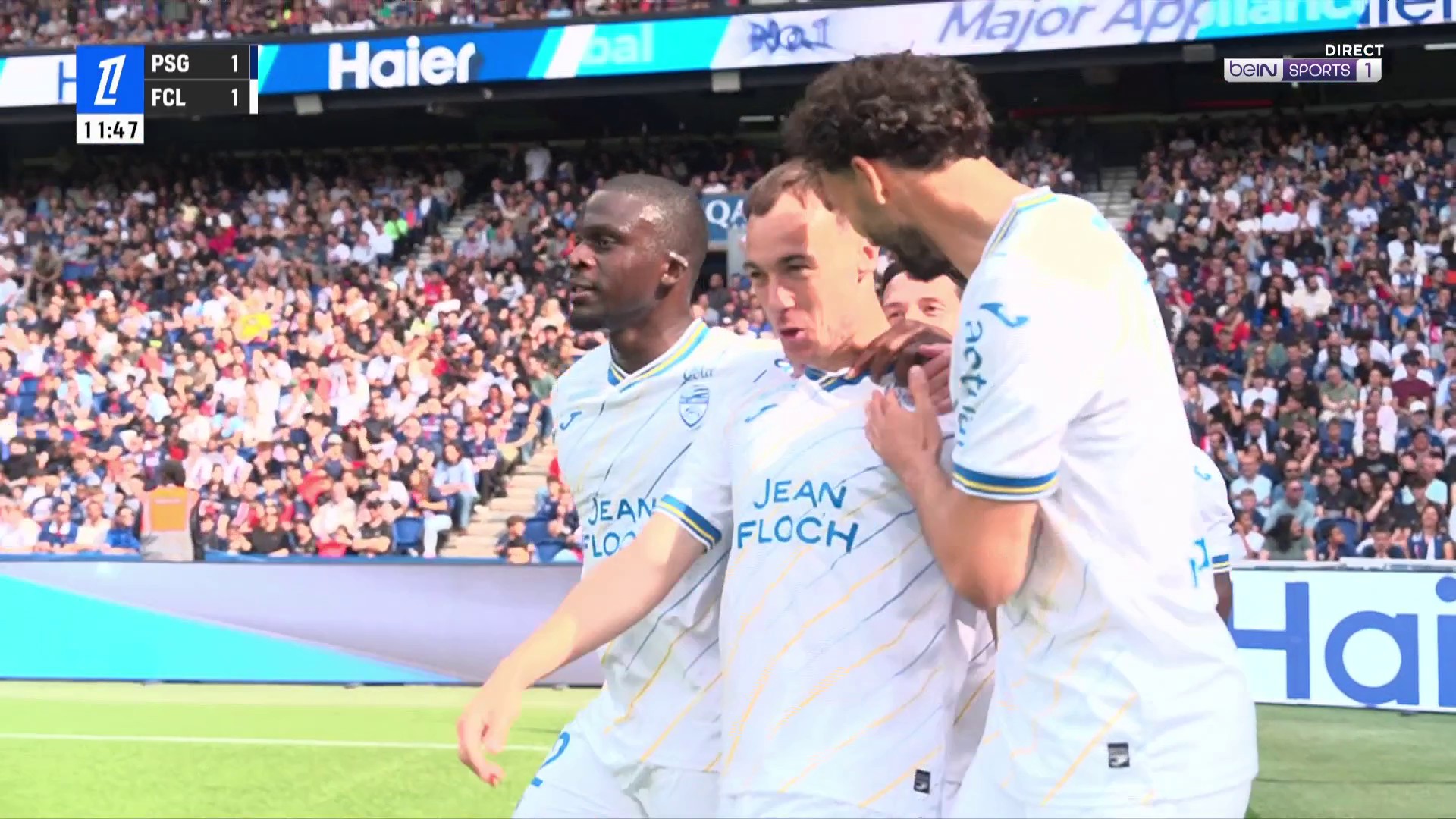 Ligue 1 : Pagis répond immédiatement, Lorient égalise !