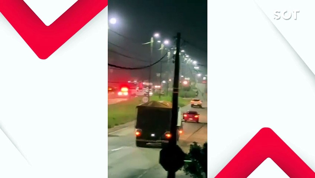 Operador de máquina pesada é preso após sequência de acidentes e perseguição na BR-135