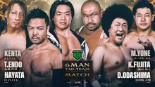 KENTA, Tetsuya Endo & HAYATA vs. Mohammed Yone, Kazuyuki Fujita & Daiki Odashima: NOAH SPRING MAYHEM RYOGOKU 2026 (5/2/2026)
