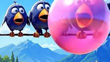 Bro popped the wrong bubble 💀🎈 (Oddly Satisfying) #talkingbirds