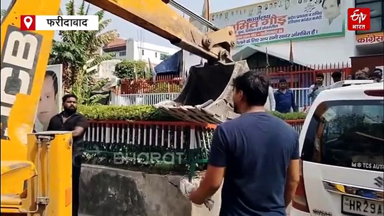 फरीदाबाद में अवैध अतिक्रमण पर बड़ा एक्शन, सेक्टर-10 में तोड़फोड़, बाकी सेक्टर्स भी निशाने पर