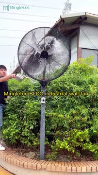 Mingletec high efficiency BLDC industrial wall fan #mingletec #highefficiency #BLDC #industrialfan #wallfan #outdoor #ventilation #manufacturer #fyp