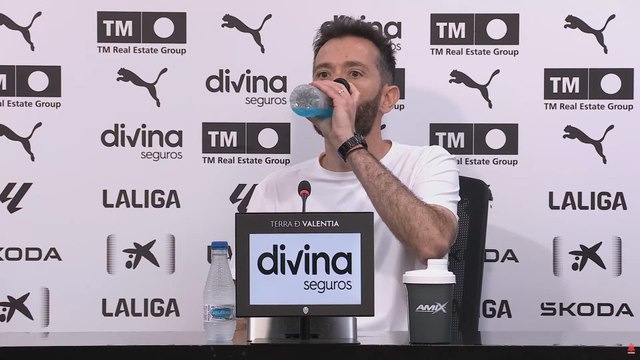 Corberán, rueda de prensa completa tras el Valencia 0 - Atlético de Madrid 2