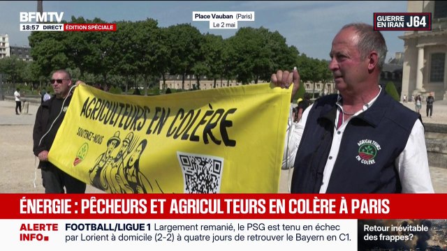 Face à la flambée des prix des carburants, routiers, agriculteurs et pêcheurs ont manifesté ce samedi matin