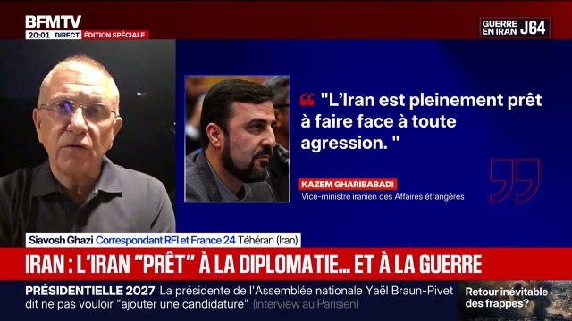 L'Iran se dit prêt soit à reprendre la guerre soit à négocier, affirmant que la balle est dans le camp des États-Unis