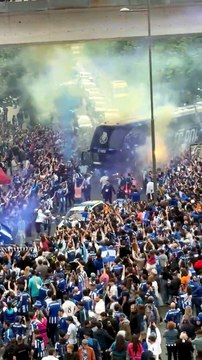 Receção FC Porto adeptos Estádio do Dragão