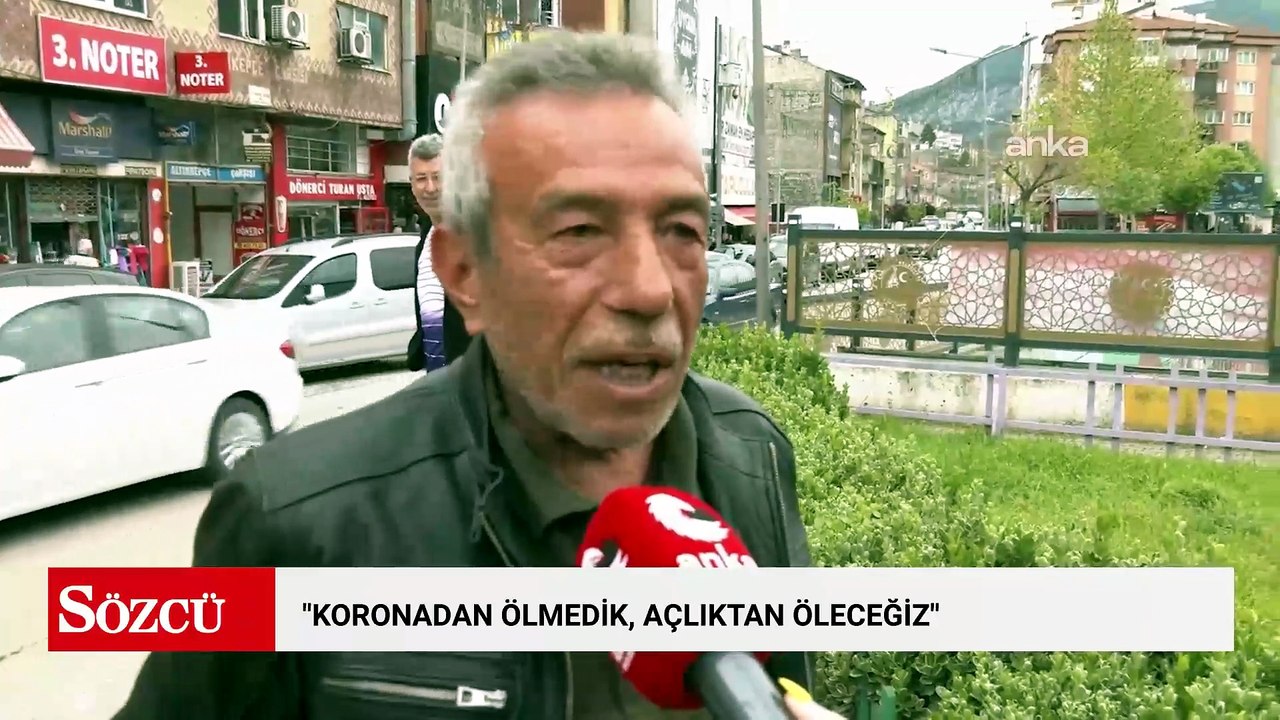 Karabüklü yurttaş: “Koronadan ölmedik, açlıktan öleceğiz"