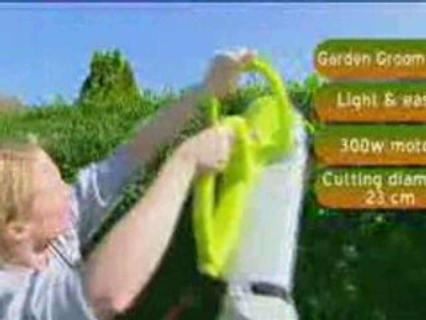 Garden groom pro electric deals hedge trimmer